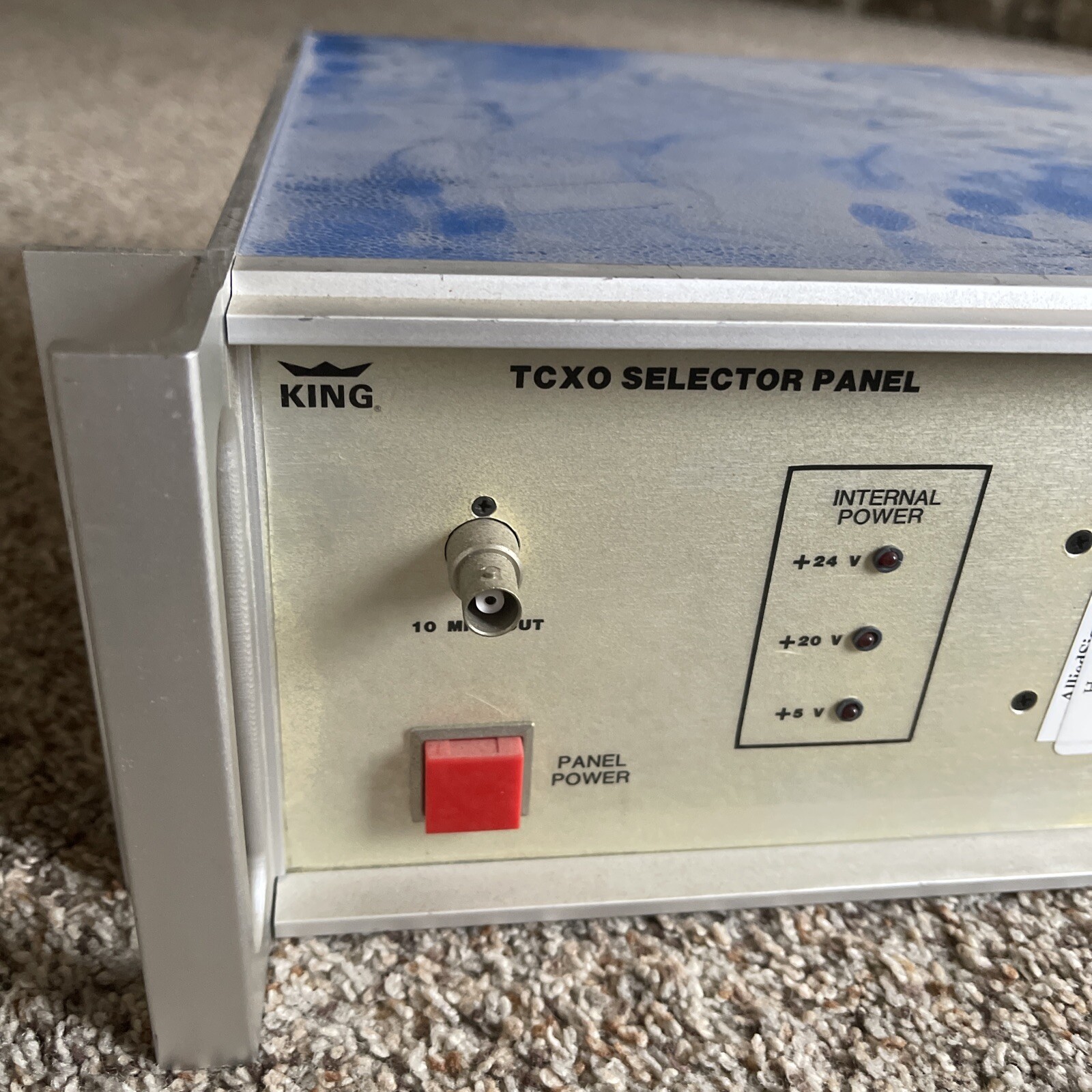 BENDIX KING TCXO Selector Panel Frequency Select Avionics