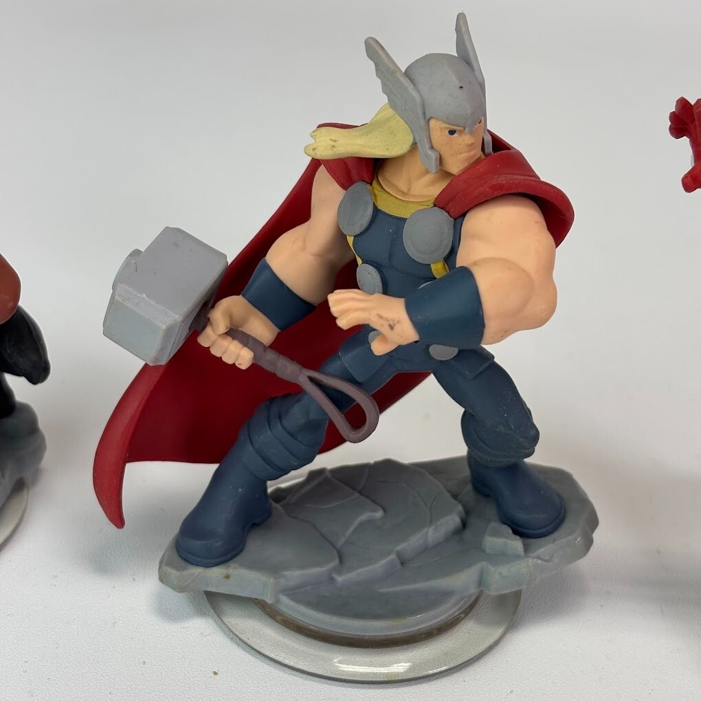 Disney Infinity 2.0 Avengers Iron Man Thor Black Widow Characters Figures Lot 4