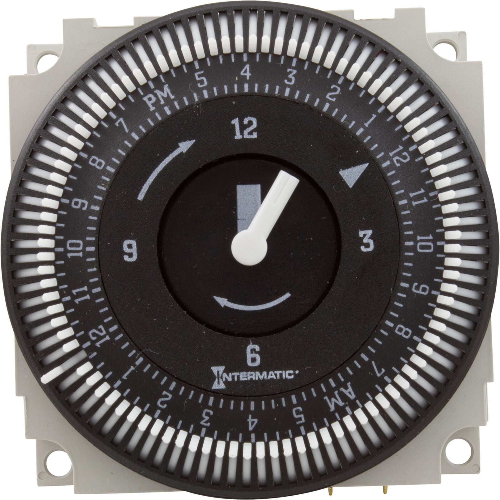 Timer, Grasslin, SPDT, Panel Mount, 115v, 24hr