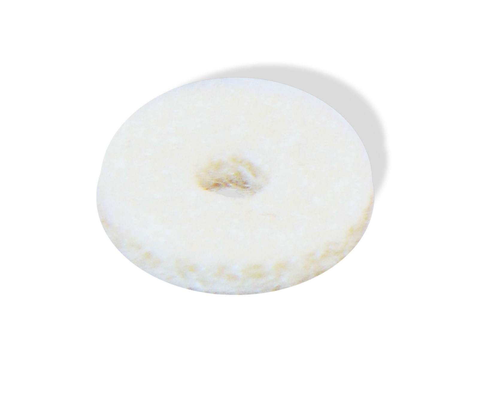 Strap Button Felt Pads White 1/2 inch 50 Pack Bitterroot 081152FT-50P