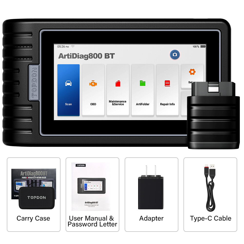 TOPDON 2025 Pro FULL System Car Diagnostic Tools Wireless Automotive Scanner