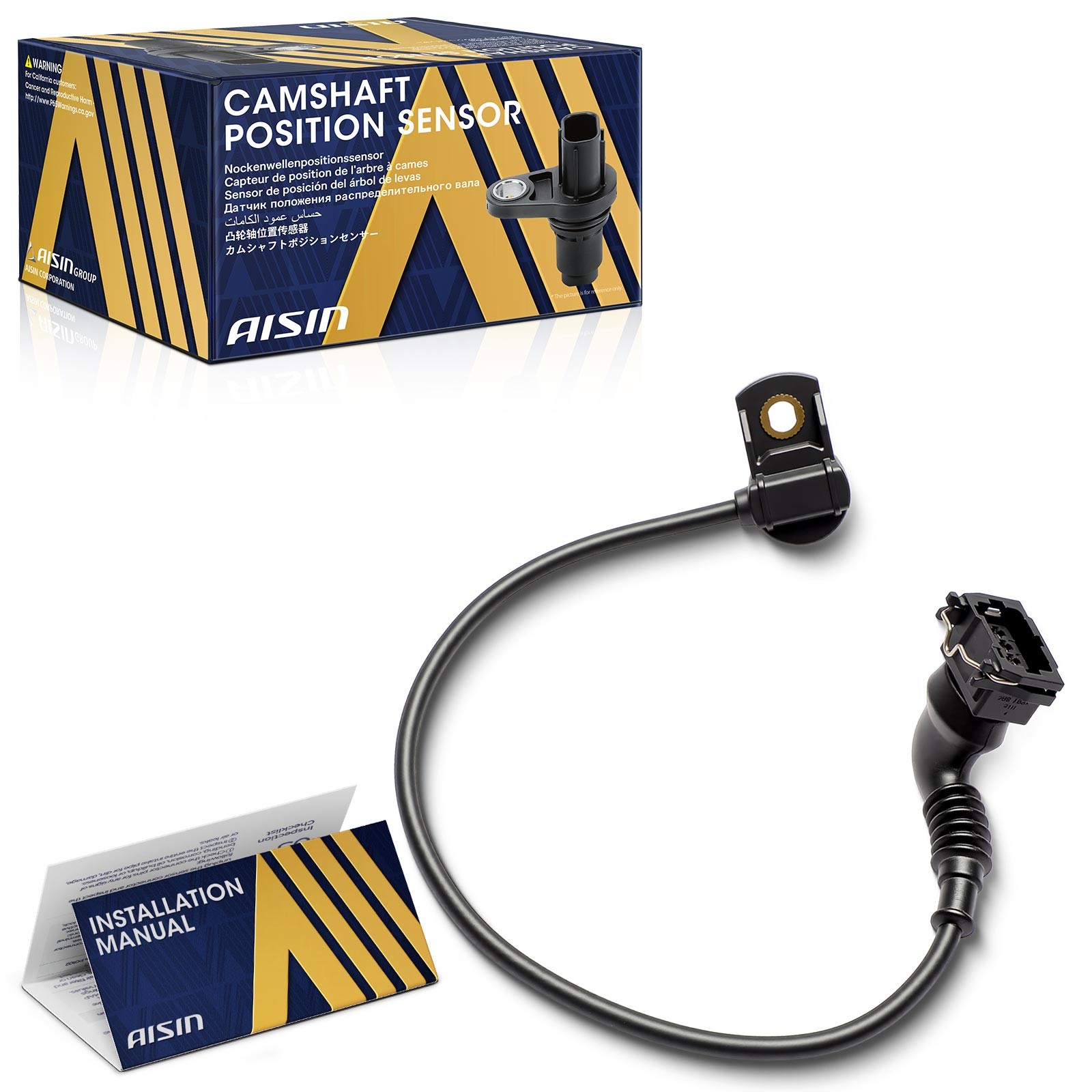 AISIN Camshaft Position Sensor for BMW 750iL 850Ci 1995 1996 1997 V12 5.4L SOHC