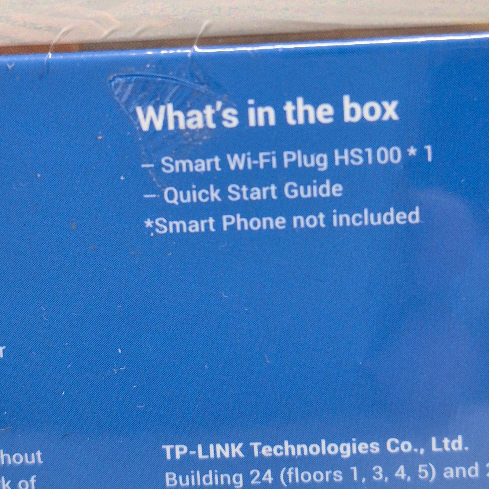TP-LINK HS100 Smart Wi-Fi Plug for Amazon Alexa & Google New Sealed