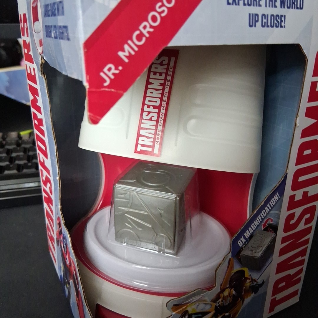 Transformers Jr. Lighted Microscope 8X Magnification New In Box