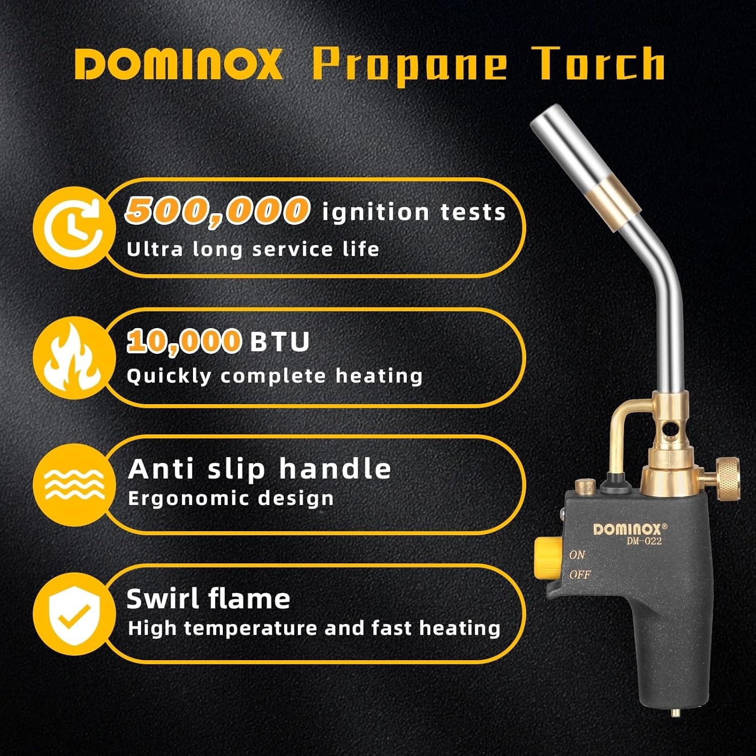 Versatile High Temperature 2-Pack MAPP Torches - Perfect for Welding & Ignition
