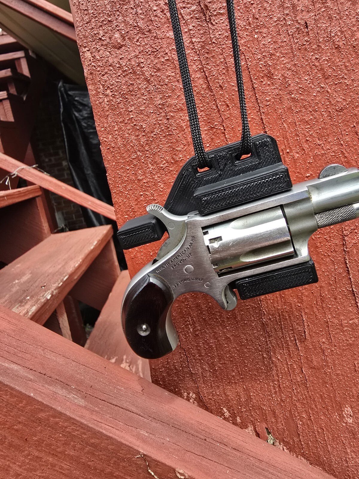 Necklace Holster / Magnetic Retention For The Small Frame NAA LR Mini Revolve