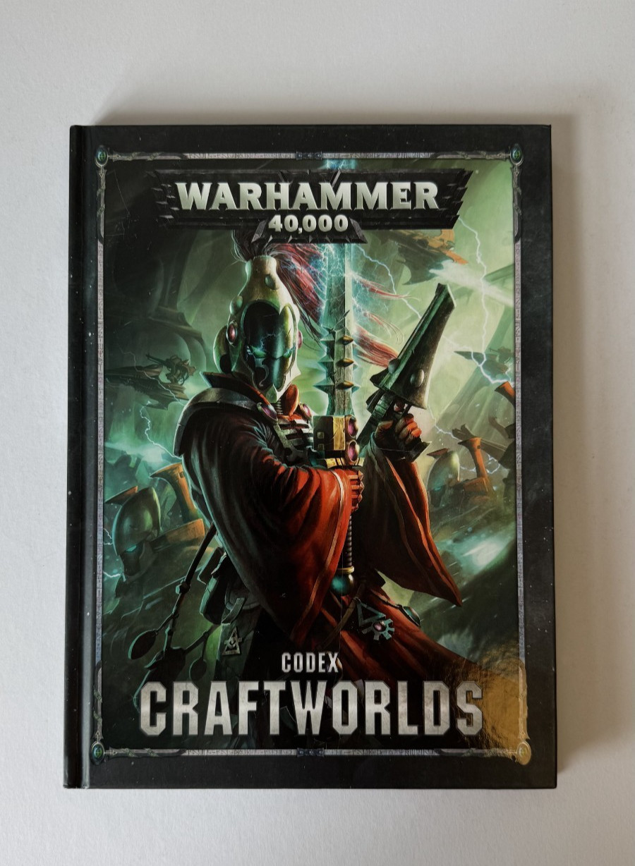 Craftworlds Codex Warhammer 40k Eldar Aeldari 8th Edition 2017 hardcover book