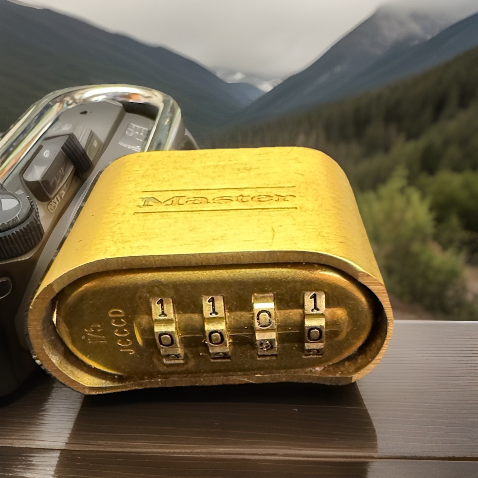 Master Lock 179LH Combination Padlock with Resettable Combination New
