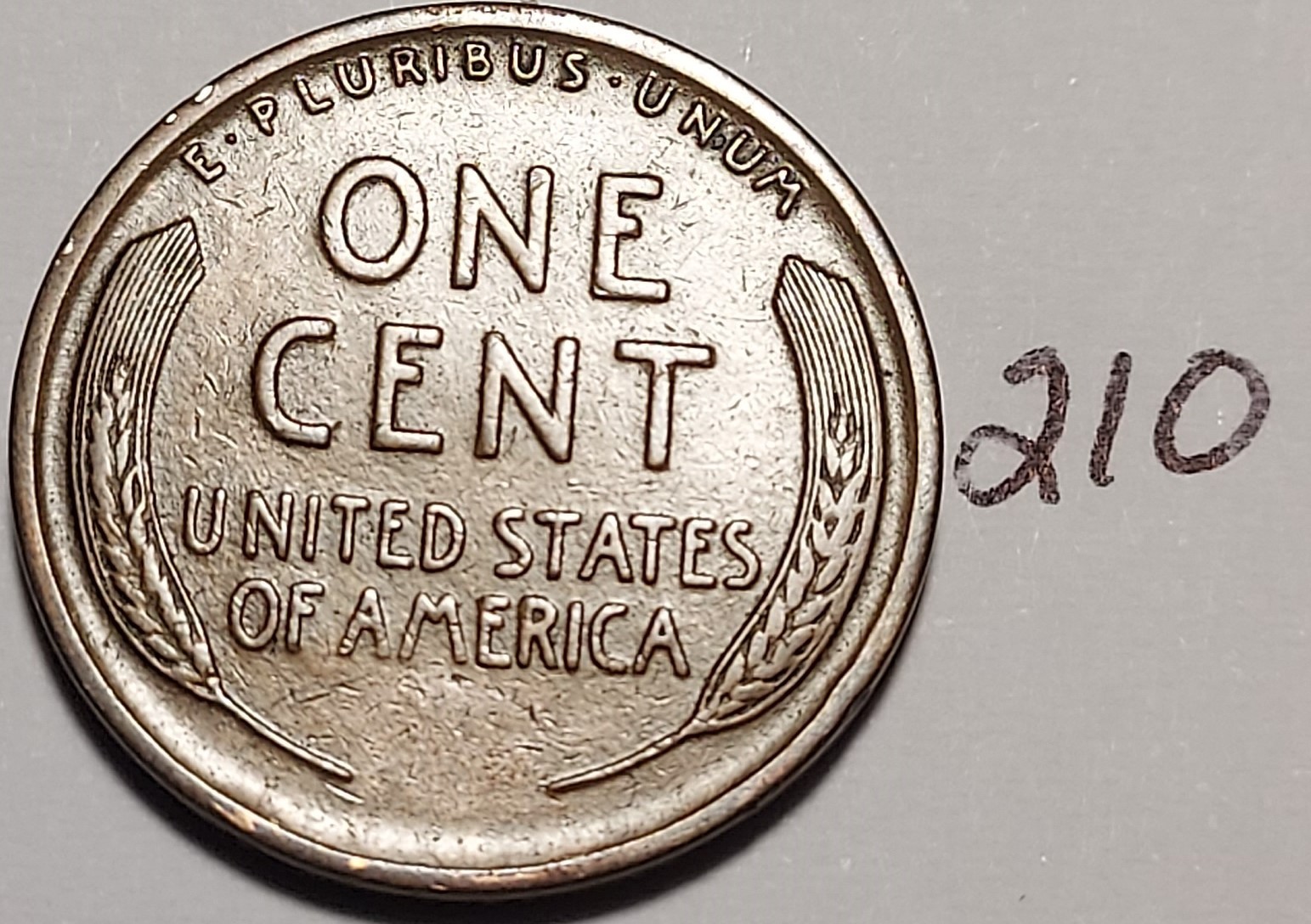 1928-D Lincoln Wheat Cent EXTREMELY FINE #210