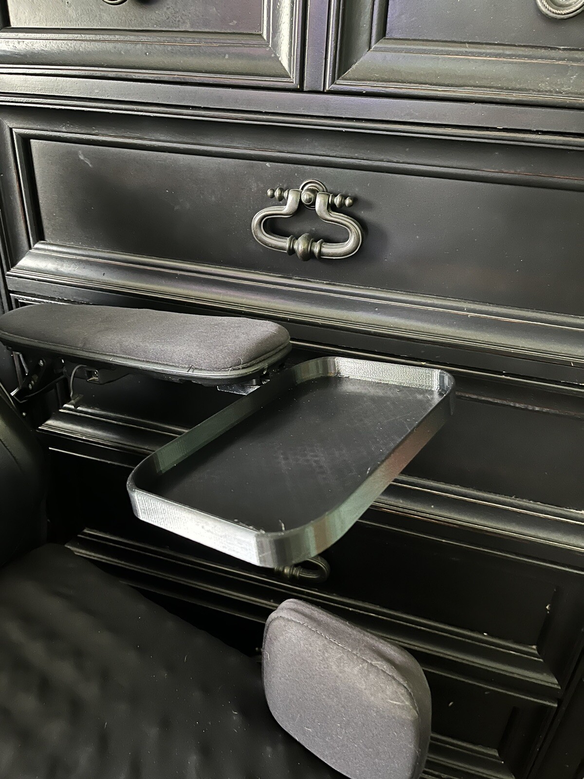 Tray Table Designed For Quantum Power Wheelchair