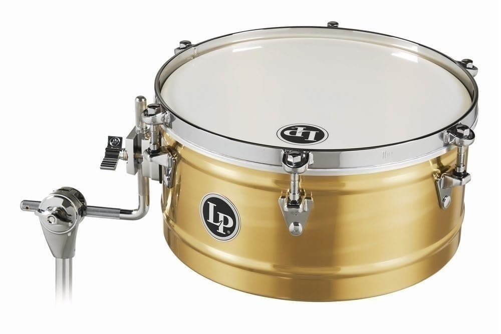 Latin Percussion Brass Timbale - 6.5 inches x 13 inches