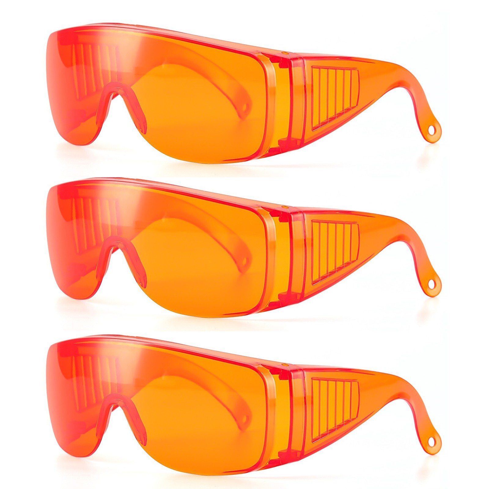 3PCS Dental Goggles Protective Eye Safety Glasses for Led Curing Light