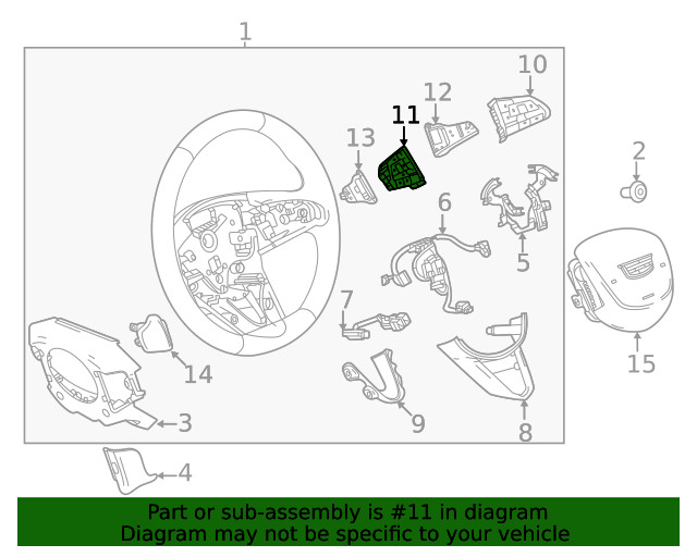 Genuine GM Cruise Switch 13551230