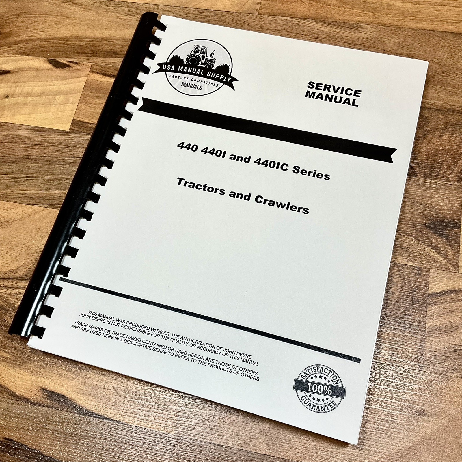 Service Manual fits John Deere 440 440I 440IC Tractors Crawlers Repair Shop Book