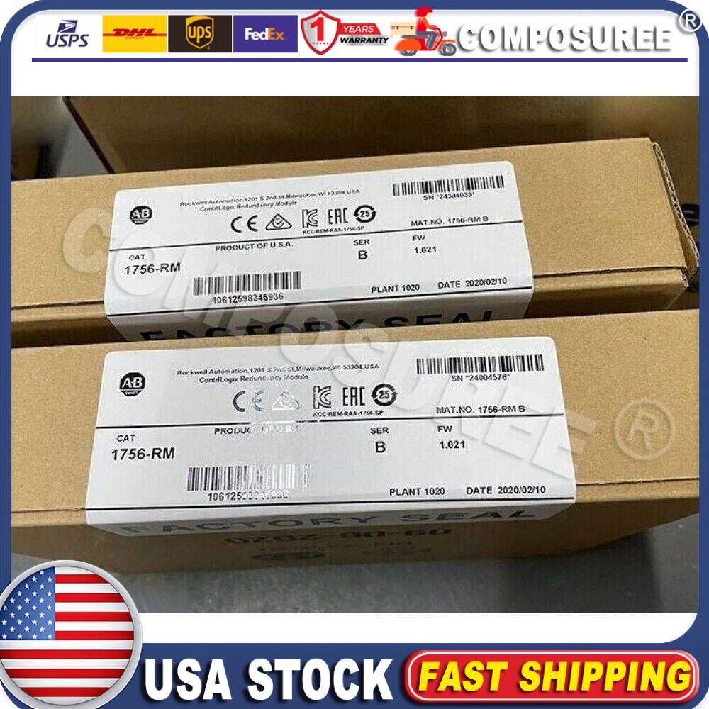 New Allen-Bradley AB 1756-RM SER B ControlLogix Redundancy Module 1756RM USA