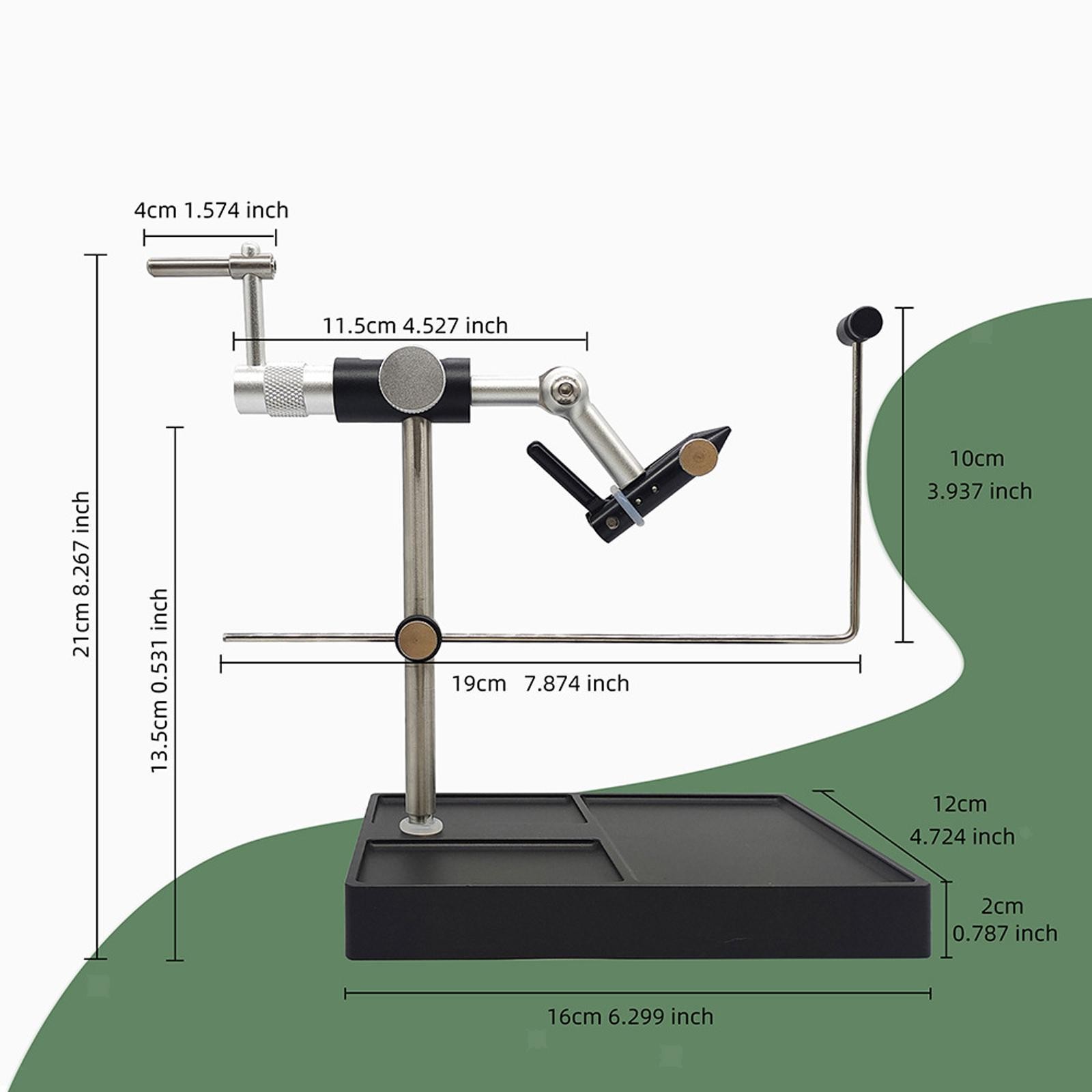Rotary Fly Tying Vise Fly Tying Station Fly Making Tool