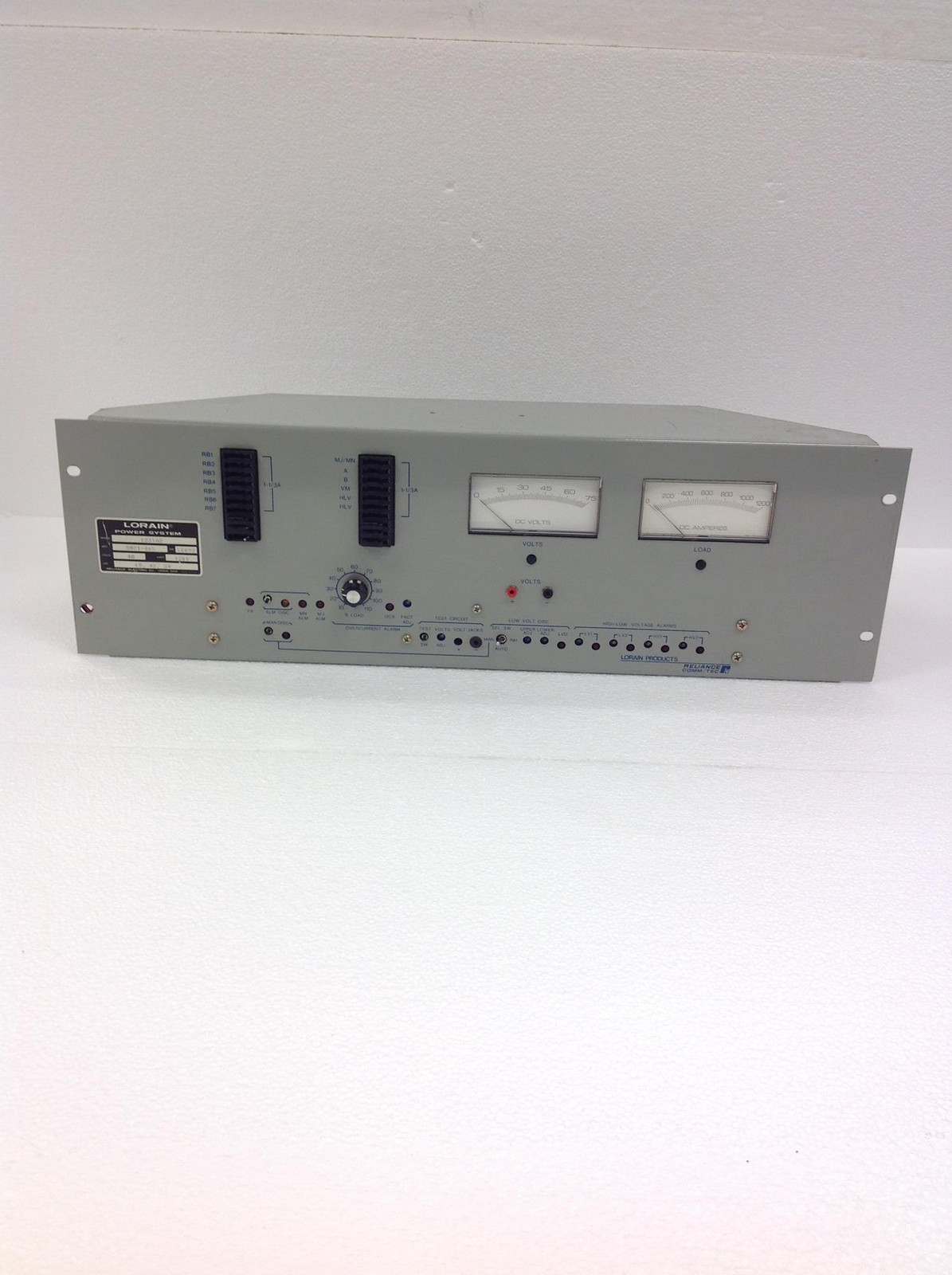 LOREN POWER SYSTEMS Panel Board 1231A2 WORKING FREE SHIPPING