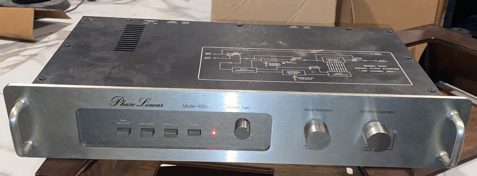 Phase Linear 1000 Series Two Autocorrelator System Untested Powers on