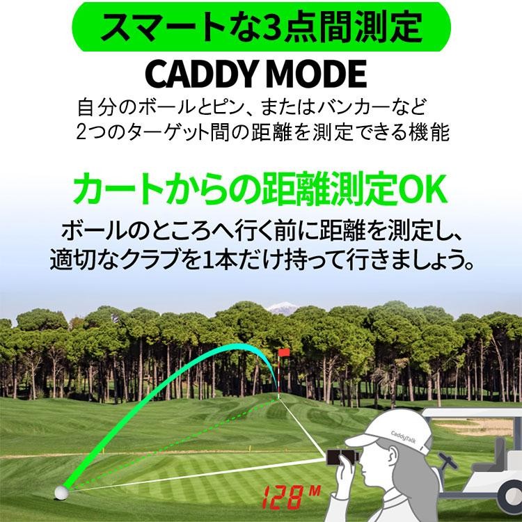 GOLFZON CaddyTalk Minion PLUS Black Golf Rangefinder 2025 w/ Caddy Mode