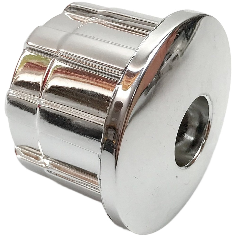 Plastic Round Pipe End Cap 50mm for Electroplated Tubes Indoor Dust Protection