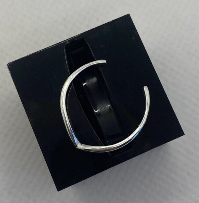 Sterling Silver V Shape Toe Ring Midi Ring SZ 4 Adjustable Chevron Tiny Stylish