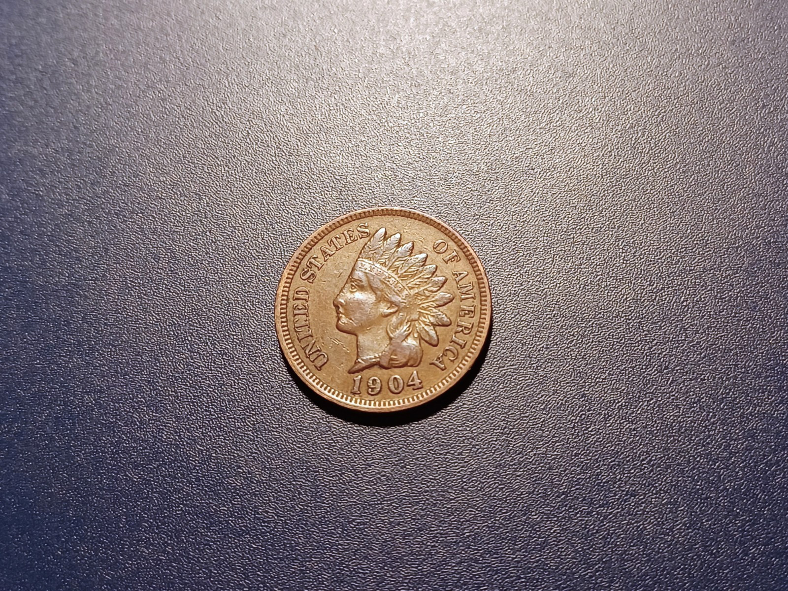 AU 1904 Indian Head Cent