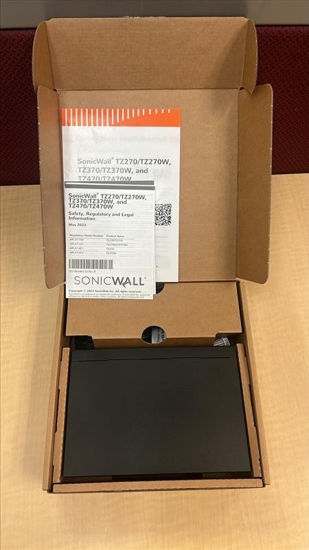 SONICWALL TZ270 TRADEUP WITH 3 YR APSS (03-SSC-1803) - Open Box
