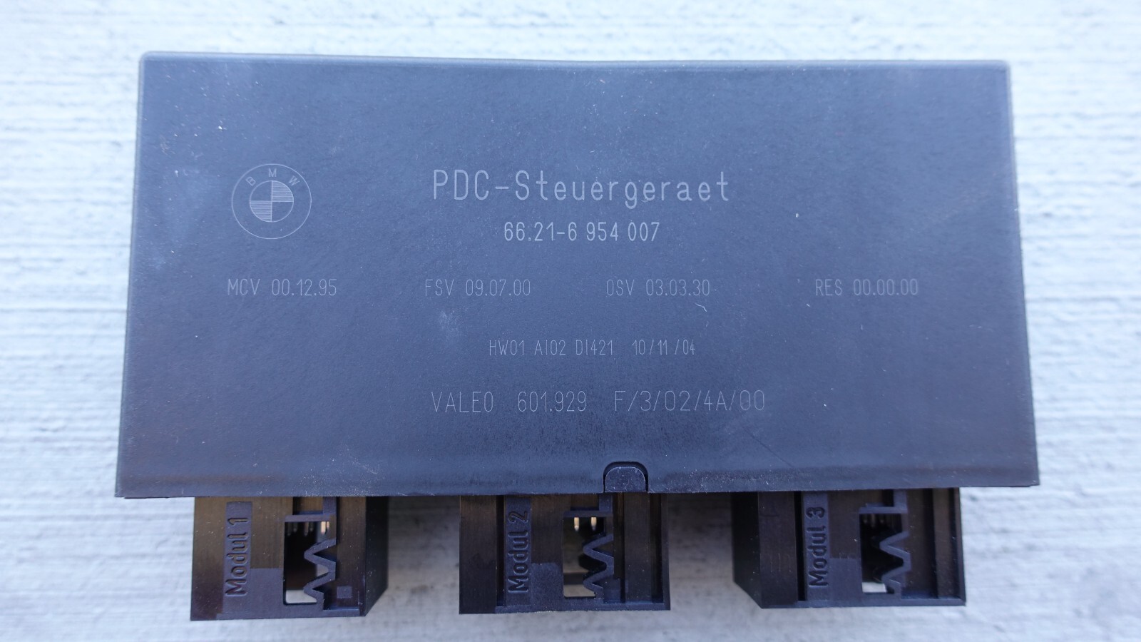 05-10 BMW E60 E66 E70 535i X5 PDC Park Distance Control Module 6954007 OEM