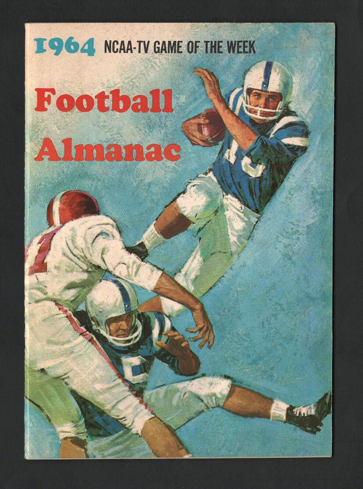 1964 Plymouth NCAA-TV Game of the Week Football Almanac  #M1707