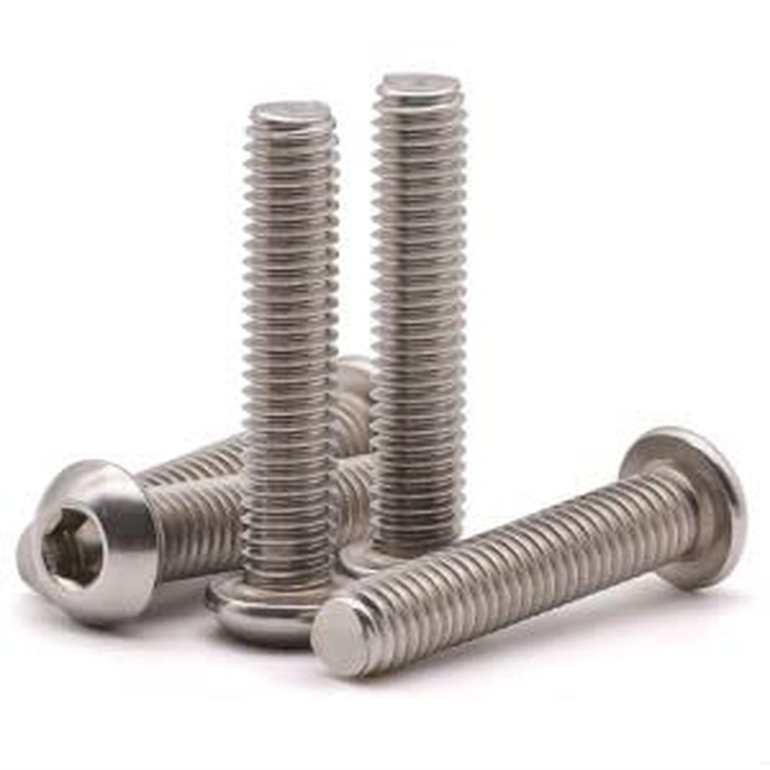M6 x 16 mm (50 Pack) Hex Socket Button Head Cap Screws Bolts, Allen Socket Dr...