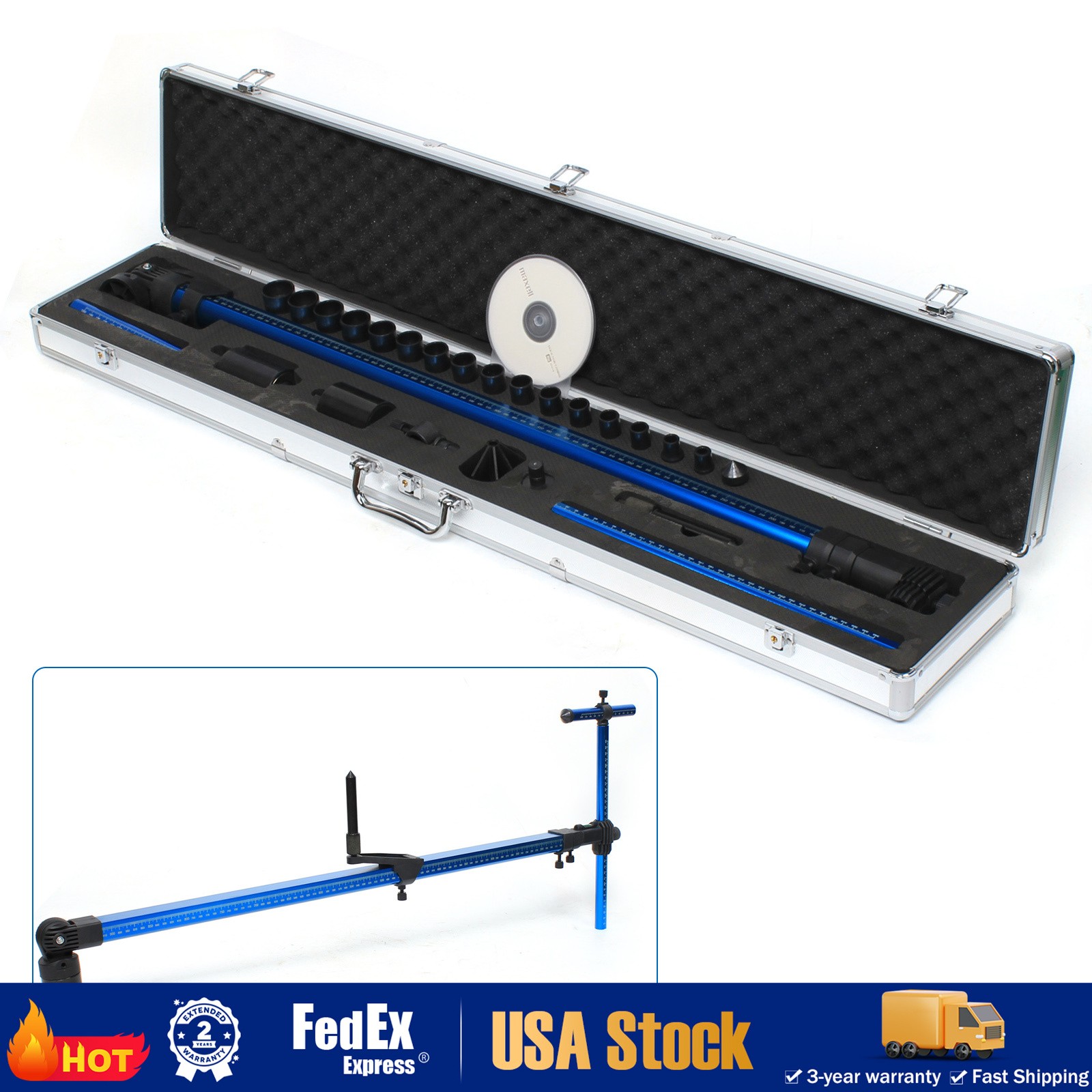 2023 NEW 2D Measuring System Auto Body Frame Machine Tram Gauge Perfect Solution