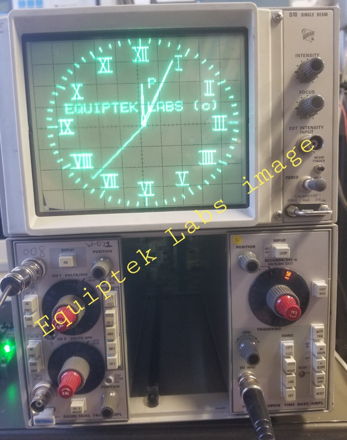 Tektronix 5110/5103N Oscilloscope PERFECT Hi Sensitivity Differential Physiology