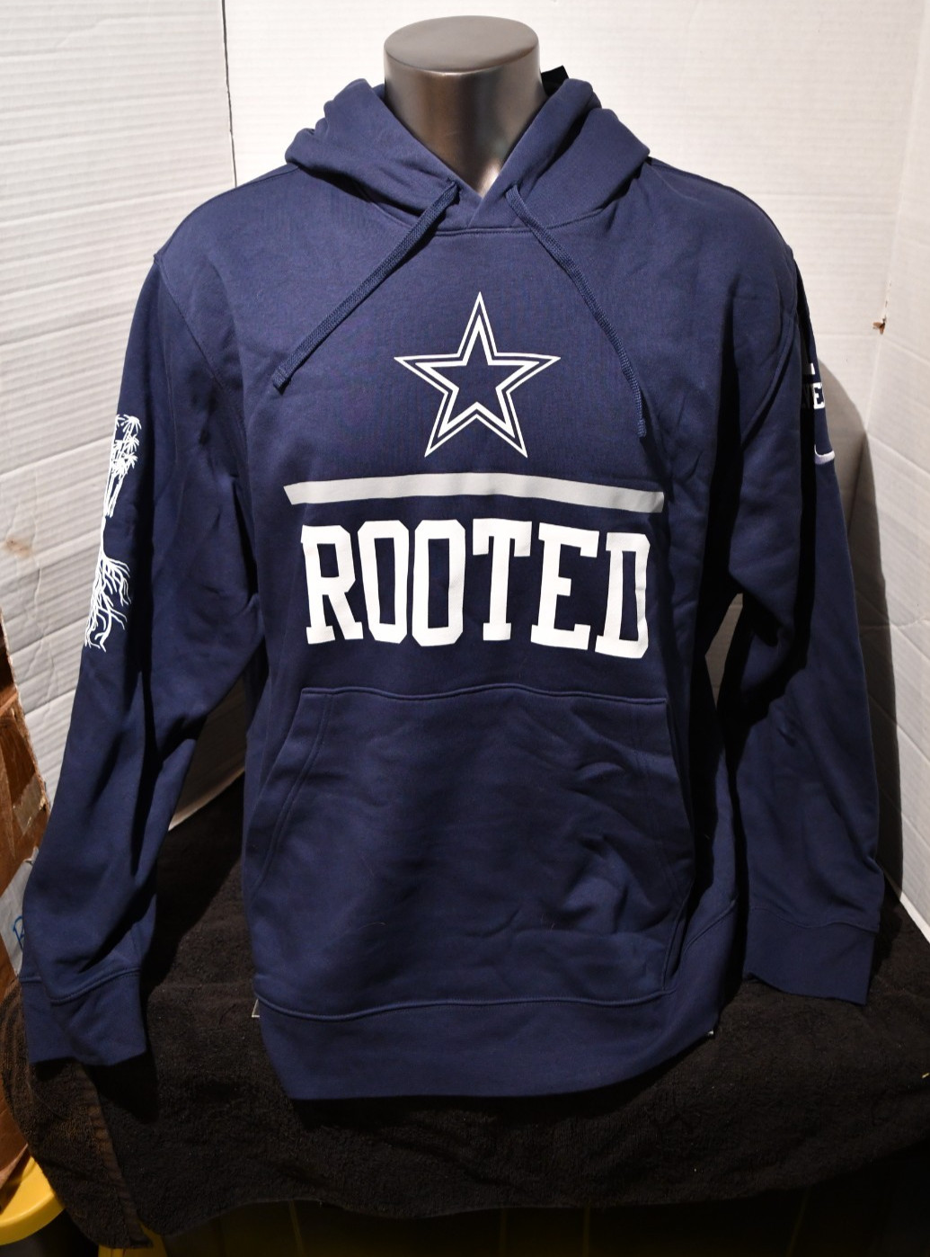 Dallas Cowboys Nike Side Line "Rooted" Hoodie S-4XL  NWT Locker Room Finds