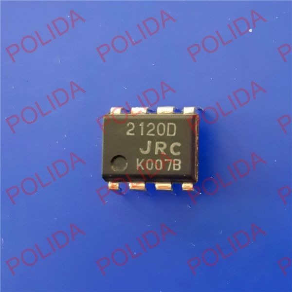 10PCS OP AMP IC JRC DIP-8 NJM2120D JRC2120D 2120D