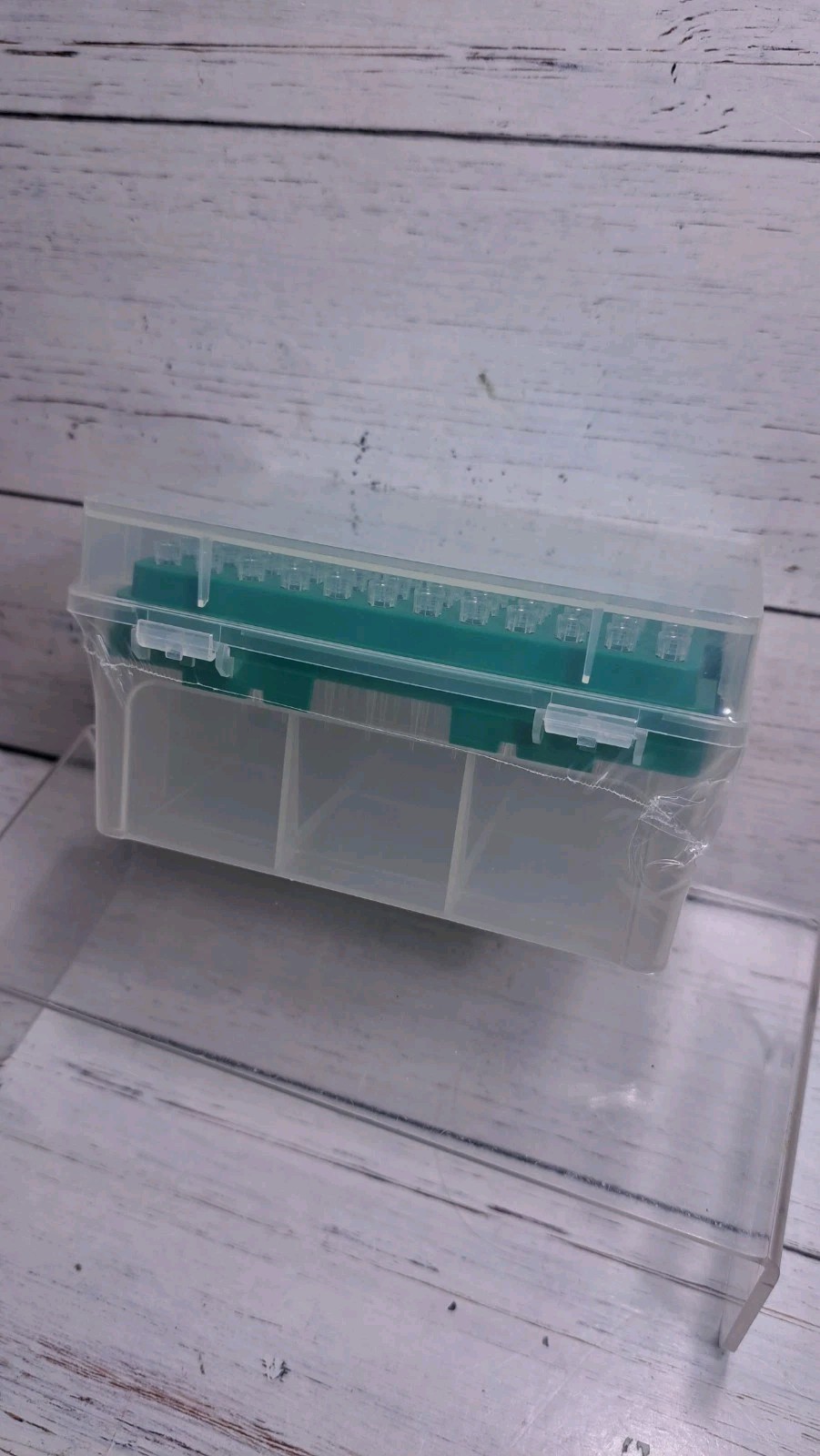 10uL Racked Pipette Tips Universal Fit Clear W/Graduation, E-Beam 1 Rack 96 Tips