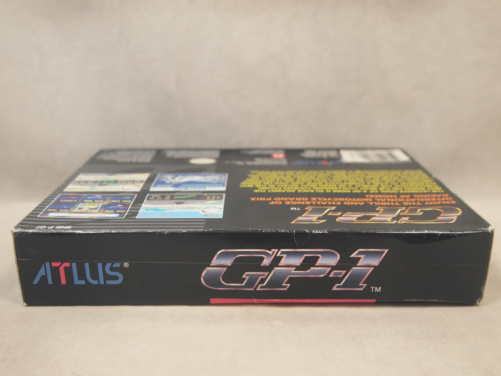 GP-1 (Super Nintendo | SNES) Authentic BOX ONLY