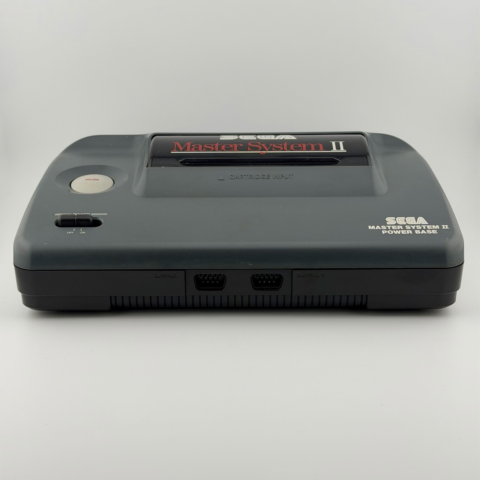 Sega Master System II 2 Launch Edition Gray Console NTSC W/ Controller & Cables