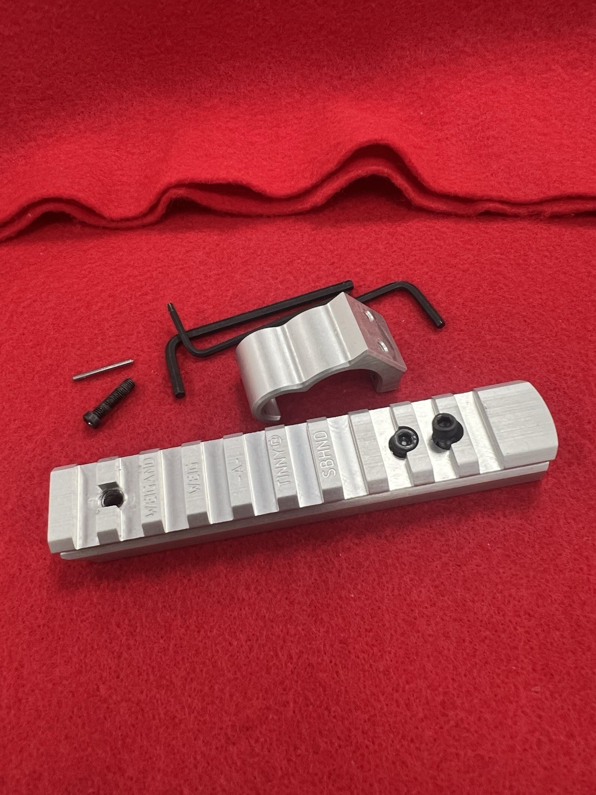Weigand Combat® Ruger® Super Redhawk® scope mount WEIG-A-TINNY® Silver SRHS454