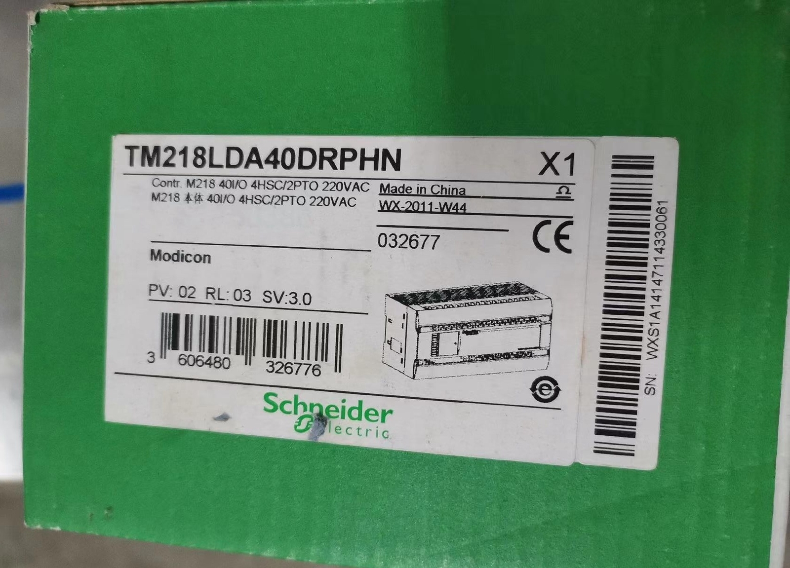 TM218LDA40DRPHN 1PCS New original Schneider TM218LDA40DRPHN Fast delivery