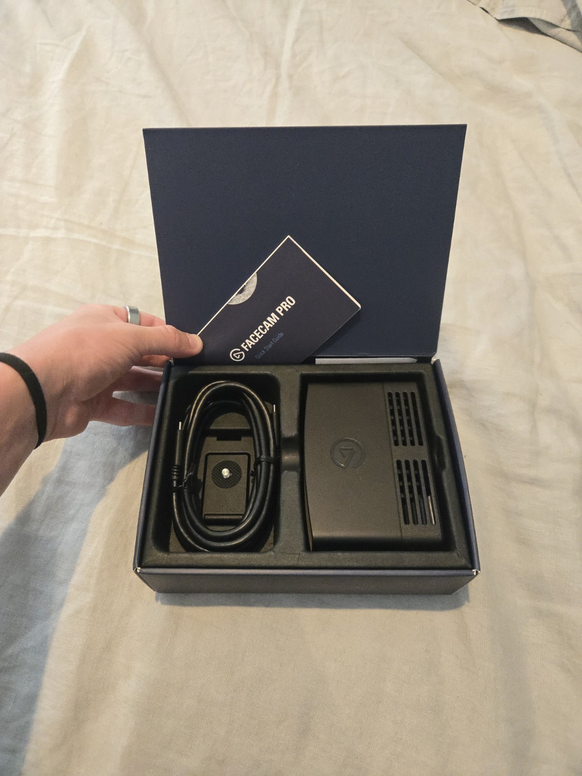Elgato Facecam Pro 4K60 Webcam - Open Box, Never Used - Complete w/ Mount+Cable