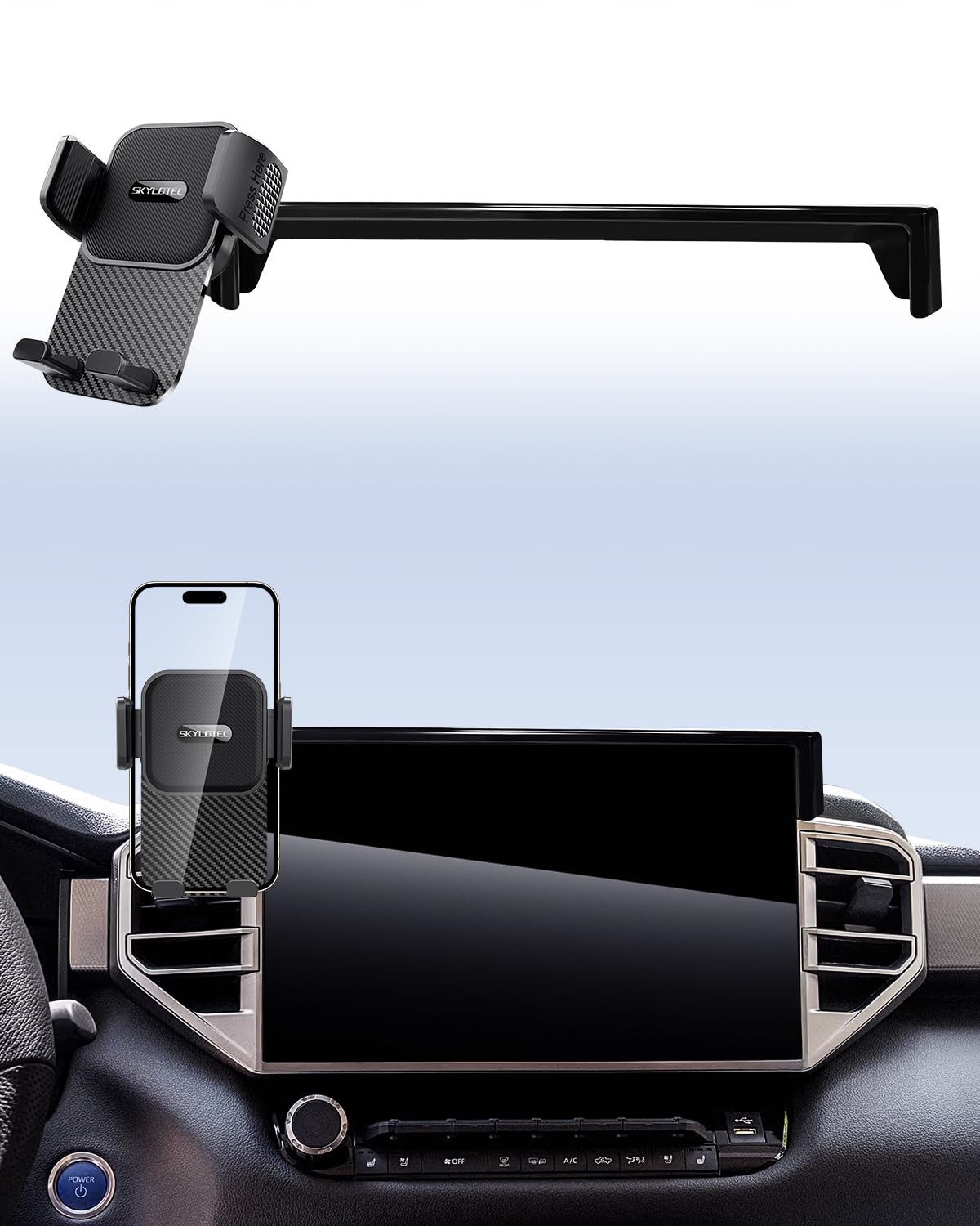 SKYLOTEC Car Phone Holder for Toyota Tundra 20222026/Sequoia 20232026 Accesso...