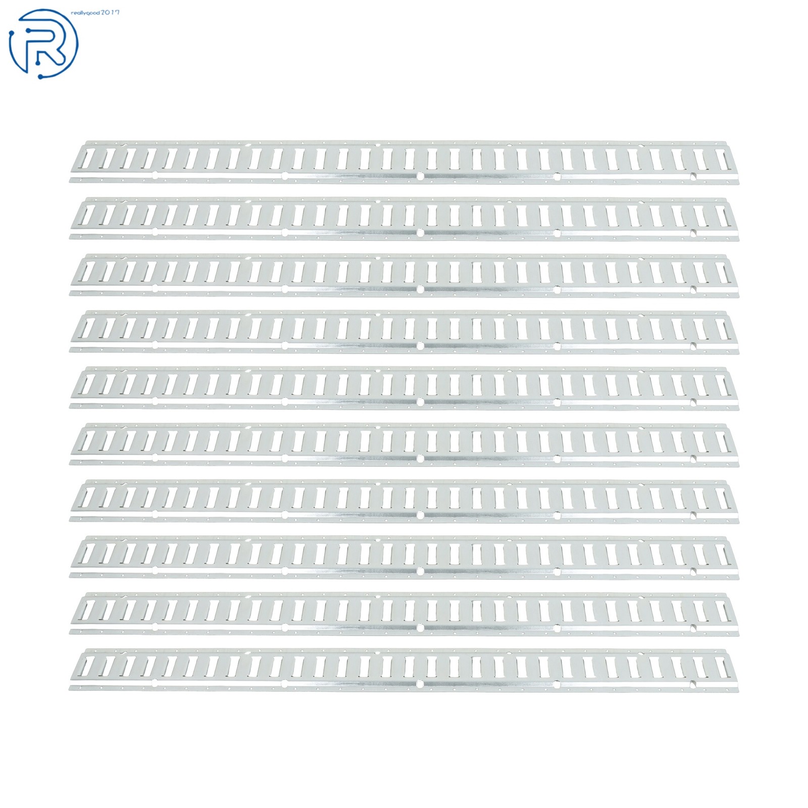 10 Pack 5' E Track Tie Down Rail System For Trucks Trailers Vans Secure Cargo