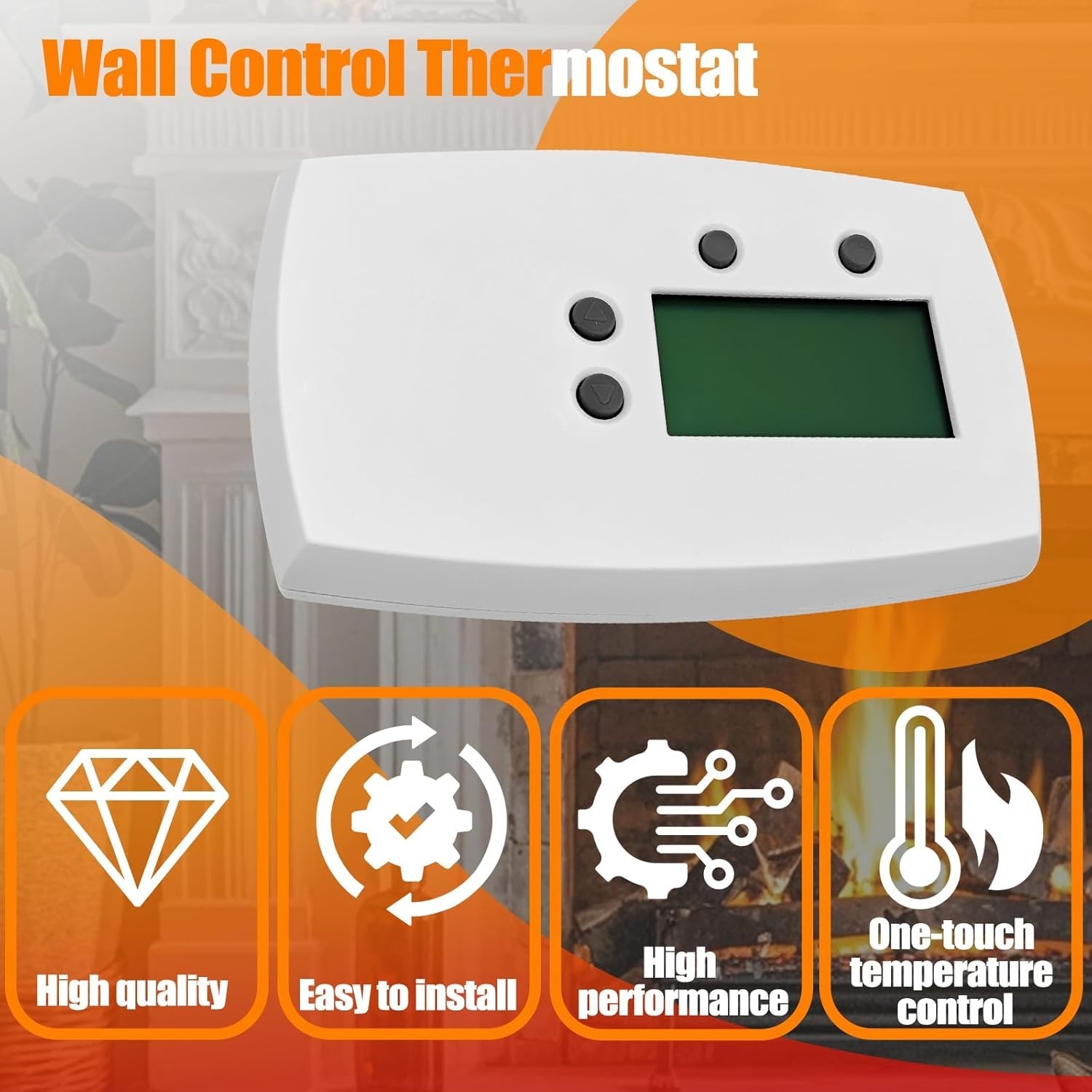Wall Control Thermostat For QuadraFire MT Vernon AE SRV7000-549 Programmable