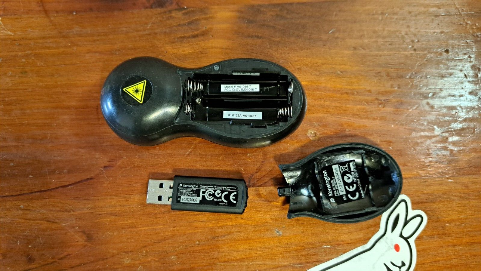 GENUINE KENSINGTON M01046-T WIRELESS PRESENTATION REMOTE