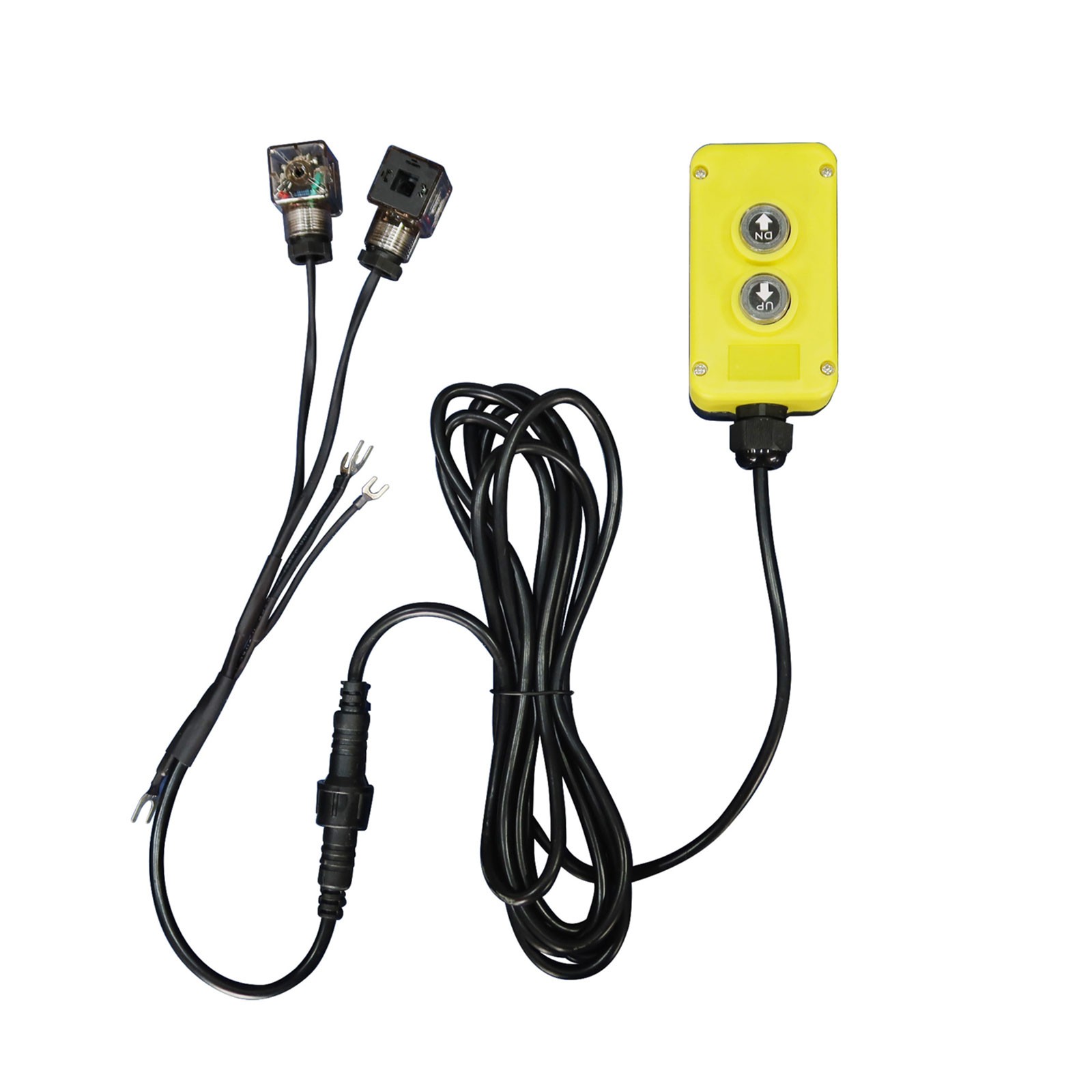 KTI Two Button Pendant Hydraulic Dump Trailer Controller - Power UP & DOWNDyIN