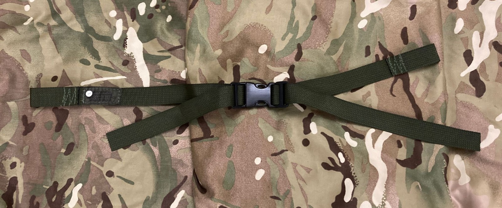 NEW Sternum Chest Strap GENUINE British Army Issue  PLCE Bergen Rucksack Green