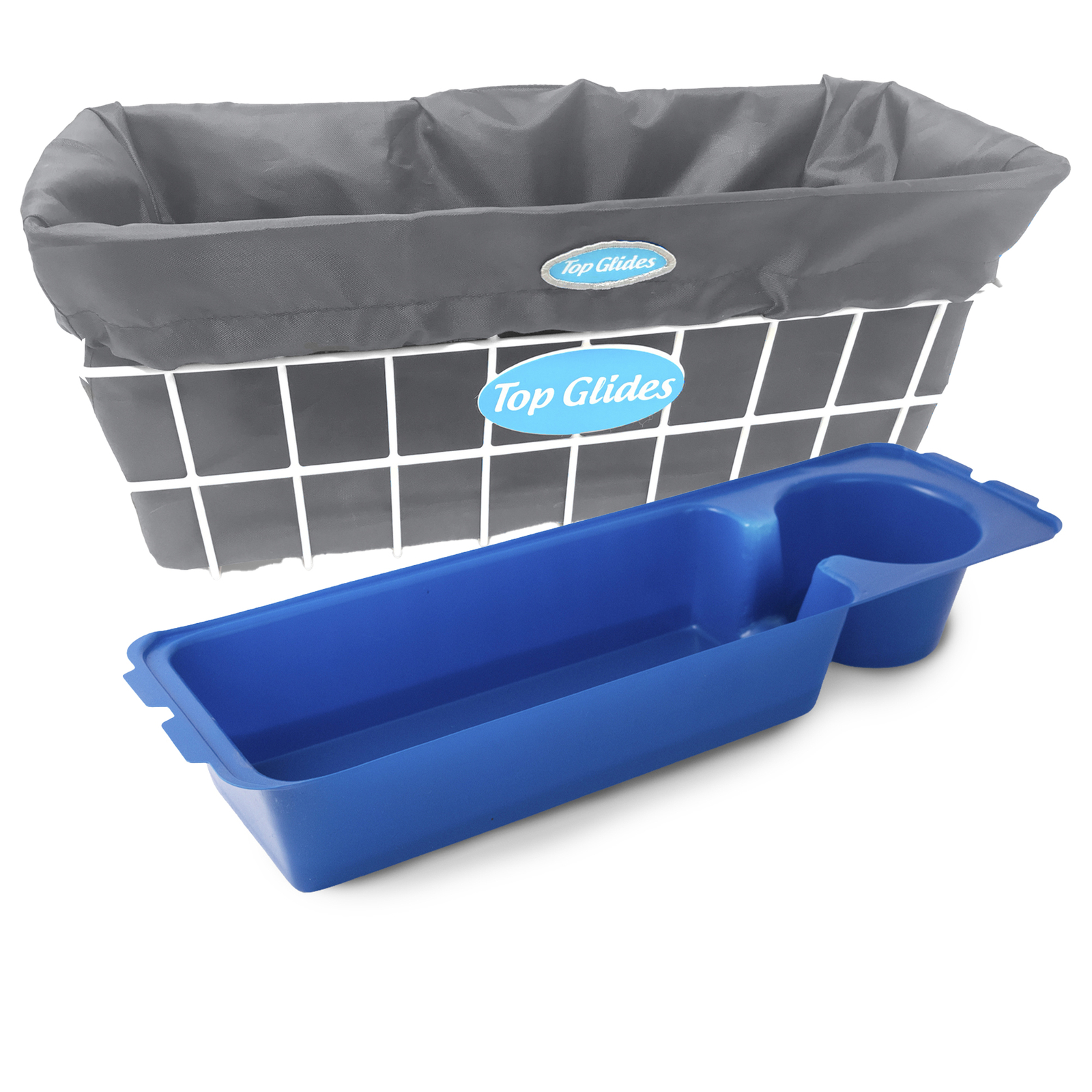 BUNDLE: Premium Wire Walker Basket with Washable Basket Liner - All Colors