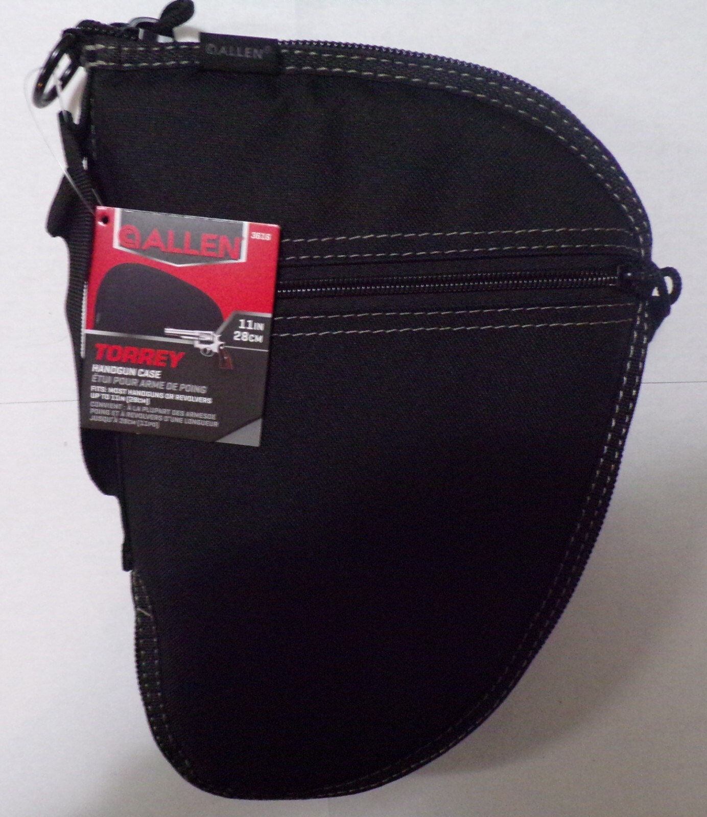 Allen Torry Handgun Case 3616 Fits Most Handguns Up To 11 Inches Black