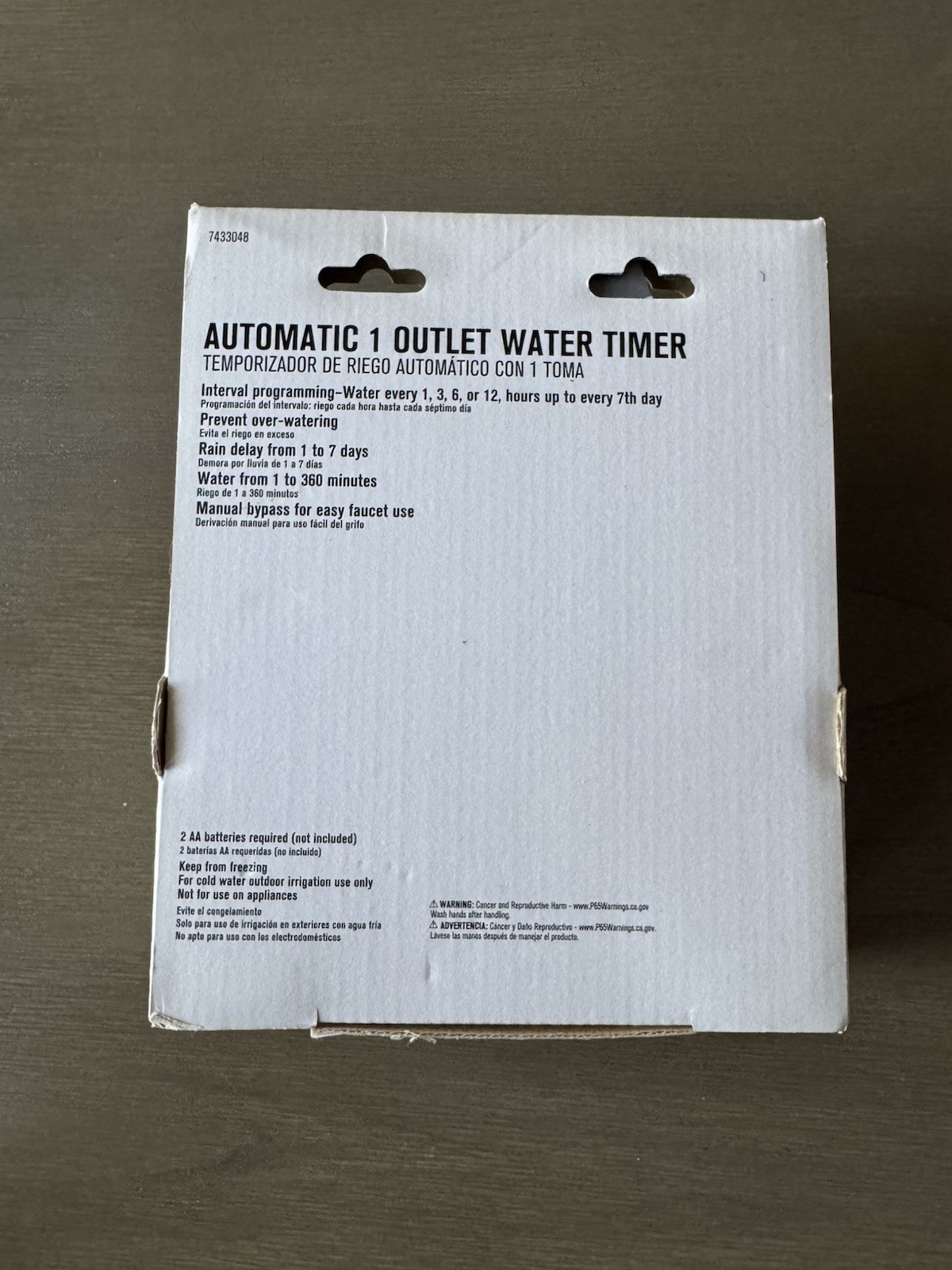 Ace Programmable 1 Zone Digital Water Timer 7433048