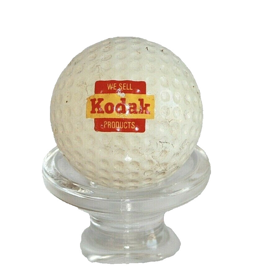 Kodak Logo Golf Ball * Vintage Spalding 4 * We Sell Kodak Products